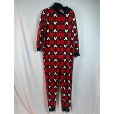Mickey Mouse Red Buffalo Plaid