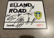 LEEDS UNITED SIGNED 2026 METAL