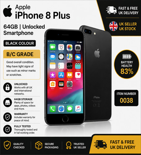 Apple iphone 8plus 64gb - apple,