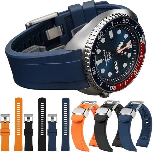 Rubber watch strap for seiko - for,