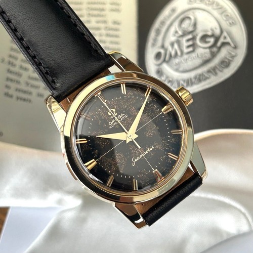 1958 omega seamaster gold - omega,