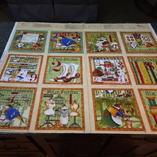 Tiny Tailors Cloth Book Panel 35x42 Quilting Treasures Blocks J Wecker Frisch