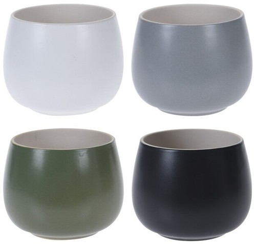 Small ceramic plant pot - ceramic,