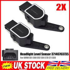 2X Rear Height Level Sensor For BMW E60 E82 E87 E88 E90 E92 E93 E84 37146853753