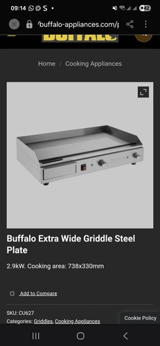 Buffalo large countertop - large,