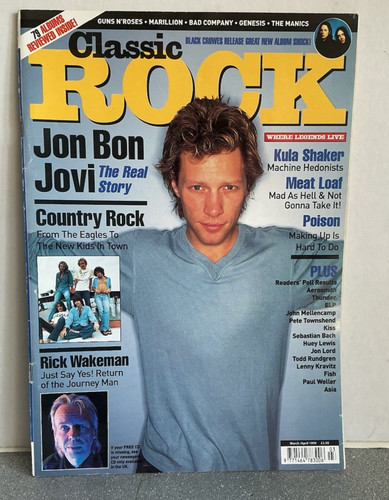 Vintage classic rock magazine - rock,
