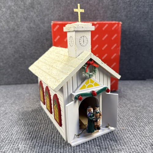 Vintage christmas church - vintage,