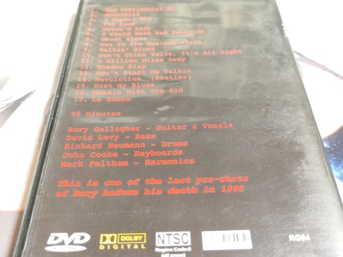 Rory gallagher dvd - gallagher,