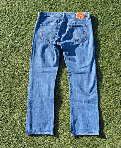 Levi 501 men blue - blue, denim