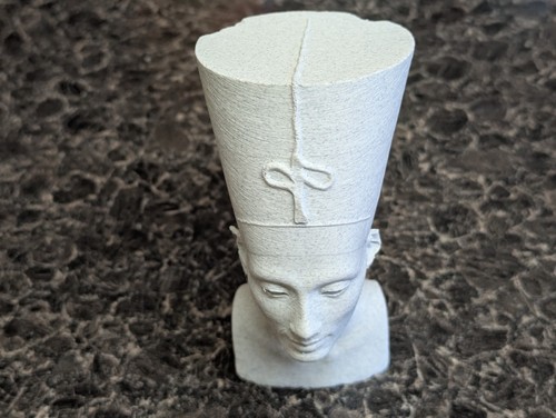 Bust nefertiti marble - of,