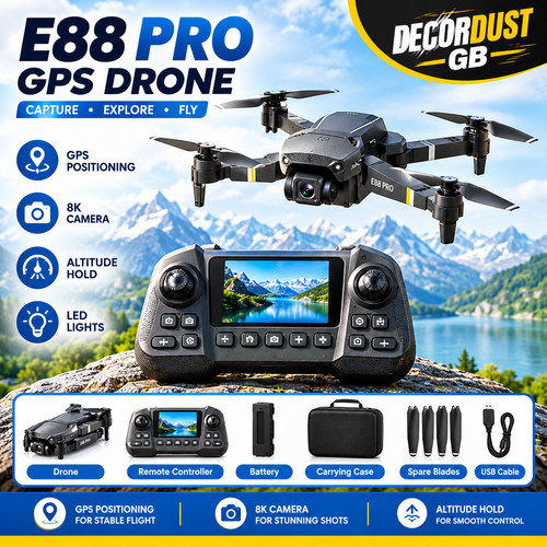 Gps drone with camera - 8k,