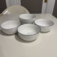 4 Habitat Nil Bowls - 3 Cereal