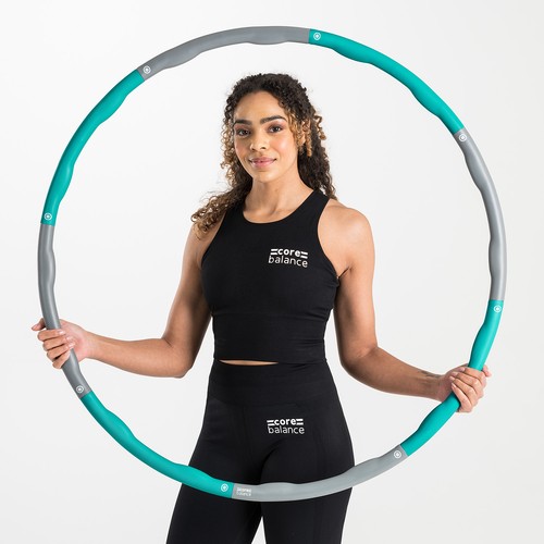 Weighted hula hoop - hula, adjustable