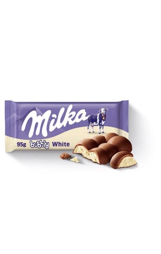 Milka bubbly white - 5x,