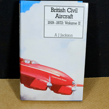 Putnam 1988 Hardback, British Civil Aircraft 1919-1972 Volume 2, Aviation