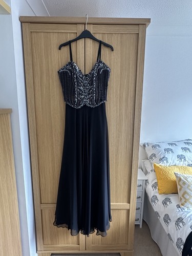 Black evening dress size - black,