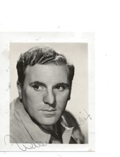 Alfred Hitchcock *Lifeboat William BENDIX-*Wagon Train Signed Photo