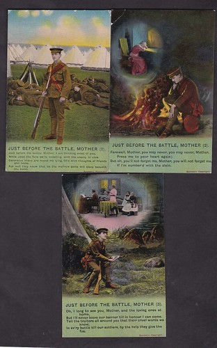 Miltary ww1 bamforth - miltary, song