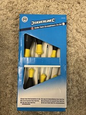 Silverline Turbo Twist Screwdrivers Trx Set 6pce 6pce DIY Tool 282449