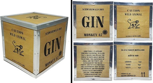 Monkey gin wooden - monkey,