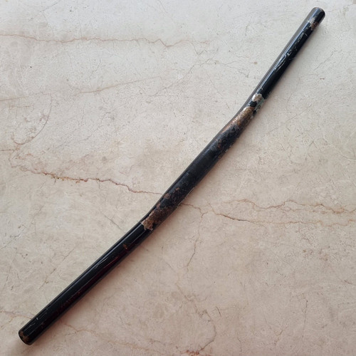 Steel straight handlebar - steel,