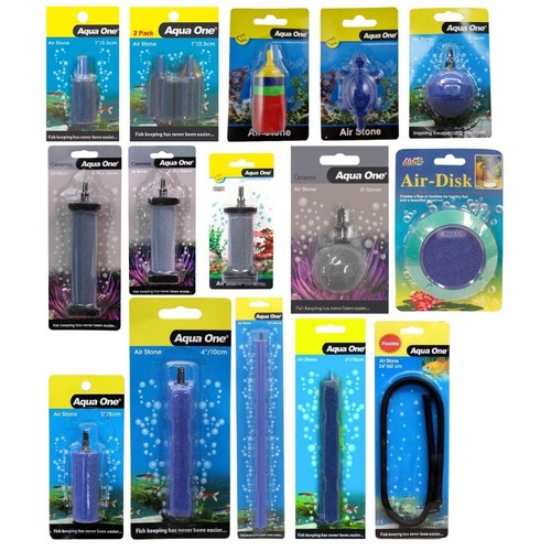 Aqua one aquarium airstone - aqua,