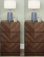 Catania Pair of 3 Drawer