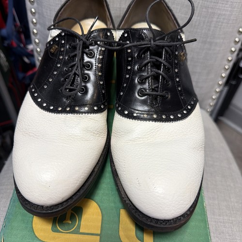 Footjoy classics white black - classics,