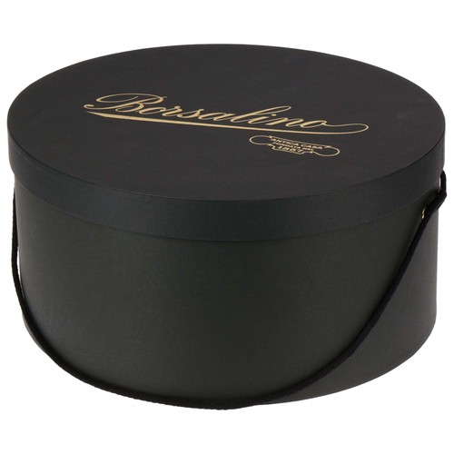 Borsalino hat box round hats - round,