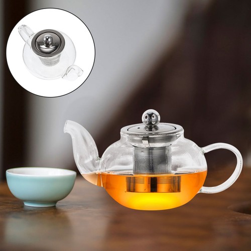 Glass tea pot - ,