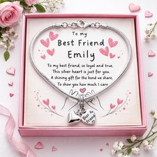 Personalised Best Friend Heart