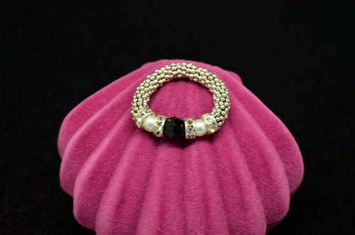 925 sterling silver black bead - 925,