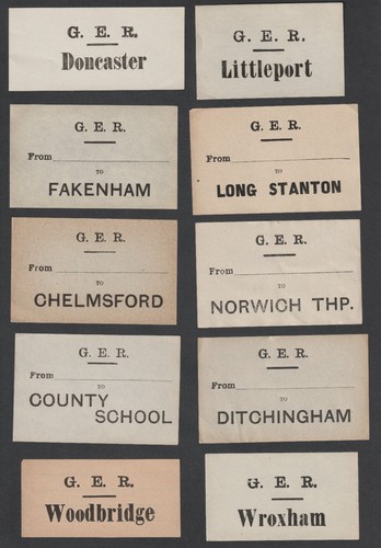 Ten old luggage - ten,