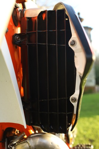 Ktm radiator louvers - radiator,