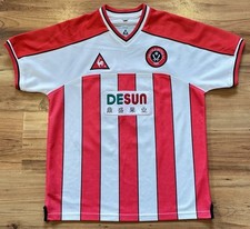 SHEFFIELD UNITED 2002-2004 HOME FOOTBALL SHIRT JERSEY Sz S HANNAH #11
