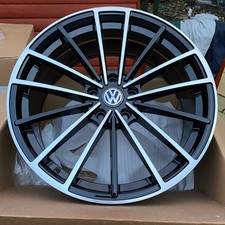 19" VW Golf  MK5/6/7/8/Gloss Black Machined 116 Clubsport Design 8J Alloys X4