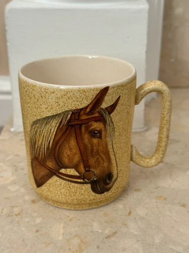 New devon pottery horse - new,