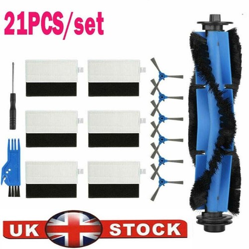 21pcs replacement side brushes - 21pcs,
