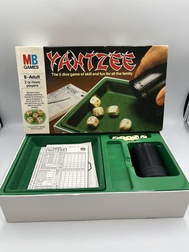 Yahtzee original dice game - yahtzee,