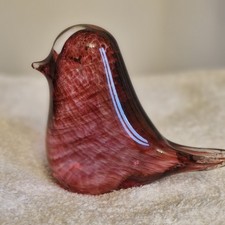 Wedgewood cranberry and clear