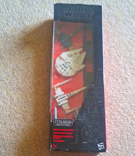 Hasbro star wars - wars, titanium