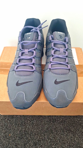 Nike shox grey black - shox, men's
