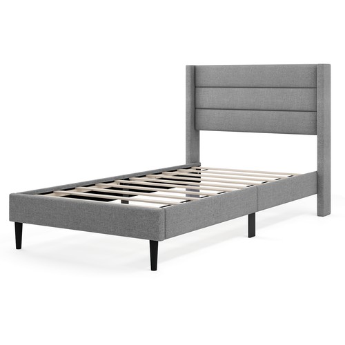 Single wingback bed frame with - wingback,