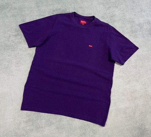 Supreme small box logo - logo, purple