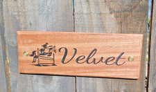 Personalised wooden horse - personalised,