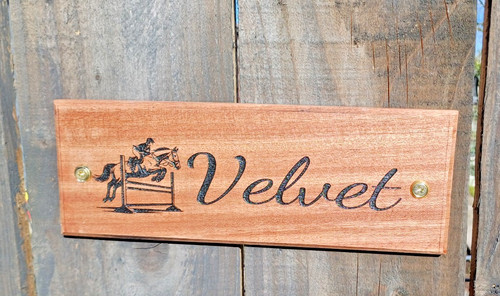 Personalised wooden horse - ,