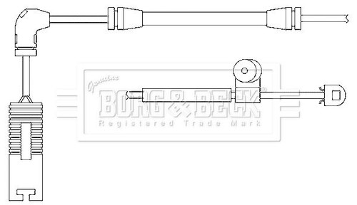 Borg beck bwl3009 brake - borg,