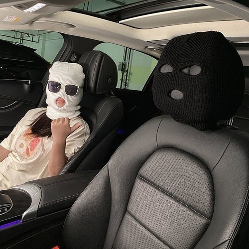 2pcs funny car headrest - funny,