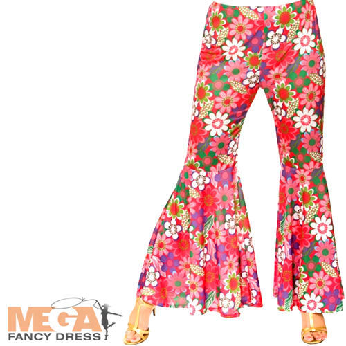 Flower power hippie - power, trousers