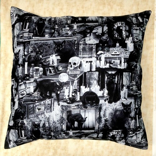 Gothic cats skulls - cats,, &